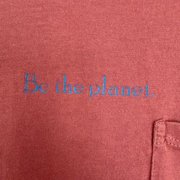 Everlane Uniform Pocket T Shirt Tee Medium Short Sleeves Organic Cotton Burgundy - Picture 2 of 9